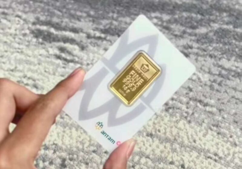 Ilustrasi. Harga Emas Naik Signifikan Sepekan, Antam dan Galeri24 Sama-Sama Menguat (Foto:IG Antam)