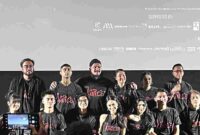 Jajaran cast dan film maker ‘Kuncen’ saat press conference di XXI Epicentrum Kamis, (30/10/2025). (Foto: RRI/Erlita).