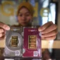 Emas Antam dan Galeri 24 Kompak Menguat: Harga Naik Puluhan Ribu dalam Sepekan (Foto: Muhammad Adimaja/ANTARA FOTO)