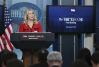 Juru Bicara Gedung Putih, Karoline Leavitt.  (Foto: Mandel Ngan/AFP)