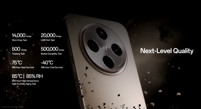 OPPO Apex Guard, Find X9 Series, Kualitas Smartphone, ColorOS 16, Teknologi OPPO (Foto: Dok. Oppo)