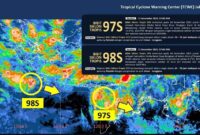 Waspada! BMKG Deteksi Dua Bibit Siklon Tropis 97S dan 98S Dekat Indonesia (Foto: DOK BMKG)