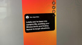 Tren Your Algorithm yang ramai dibagikan di Story IG. Tren ini menampilkan rangkuman algoritma dari preferensi atau minat tontonan kita di Reels dan Explore Instagram. (Foto: Kompas/Zulfikar Hardiansyah)