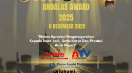 Andalas Award 2025: Ajang Prestisius Media Andalas Group Kembali Digelar di Kerinci 