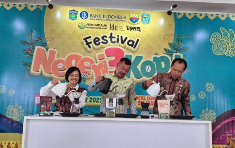Festival Negeri 3 Kopi Dorong Branding Kopi Kerinci ke Pasar Nasional