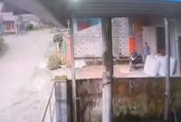 Maling Cabai Bermotor Nekat Beraksi Siang Hari di Kayu Aro Barat, Aksinya Terekam CCTV