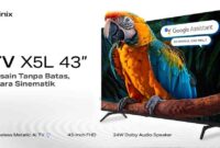 Infinix Smart TV X5L 43 Hadir di Indonesia, Tawarkan Audio Sinematik dan Google TV (Foto: medcom)