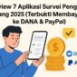 Mengisi survei online di aplikasi seperti JakPat atau Google Opinion Rewards adalah cara terbukti untuk mendapatkan saldo DANA atau GoPay gratis. (Sumber: Ilustrasi/koransakti)