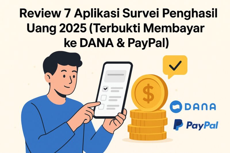 Mengisi survei online di aplikasi seperti JakPat atau Google Opinion Rewards adalah cara terbukti untuk mendapatkan saldo DANA atau GoPay gratis. (Sumber: Ilustrasi/koransakti)