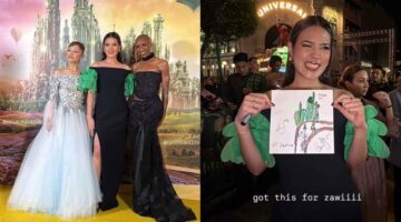 Momen Manis Raisa di Premiere Film Wicked: Bawa Karya Zalina untuk Ditandatangani Ariana Grande (Foto: medcom)