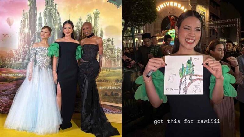 Momen Manis Raisa di Premiere Film Wicked: Bawa Karya Zalina untuk Ditandatangani Ariana Grande (Foto: medcom)