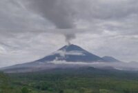 Status Awas Semeru: 32 Kali Gempa Guguran Terjadi dalam Enam Jam Terakhir (Foto: ANTARA/HO-PVMBG)