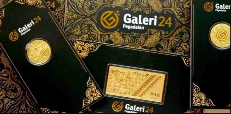 Ilustrasi emas Galeri24 (Foto: Dokumentasi Galeri24)