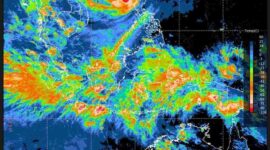 Visualisasi citra satelit prakiraan cuaca sejumlah kota di Indonesia, Selasa (11/11/2025) (Foto: BMKG)