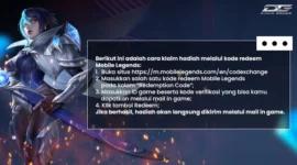 Kode Redeem Mobile Legends 3 November 2025, Klaim Hadiah Gratis Sekarang! (Foto: duniagames)
