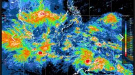 Visualisasi citra satelit prakiraan cuaca ibu kota provinsi se-Indonesia (Foto: BMKG)