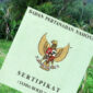 sertifikat tanah di Indonesia. (Foto: Setkab)
