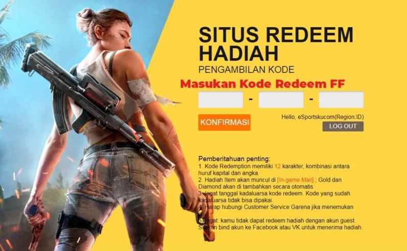 Daftar Lengkap Kode Redeem Free Fire 9 Desember 2025, Klaim Item Gratis!