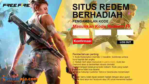 Borong Hadiah Gratis! Kode Redeem FF 6 Januari 2026: Skin Katana dan Emote
