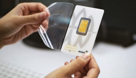 Harga Emas Antam Meroket, Sentuh Angka Rp2,45 Juta per Gram Hari Ini (Foto: Dok Antam)