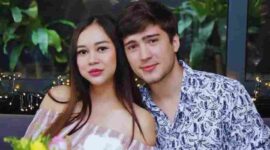 Aura Kasih bersama Eryck Amaral (Foto: Ig @aurakasih)