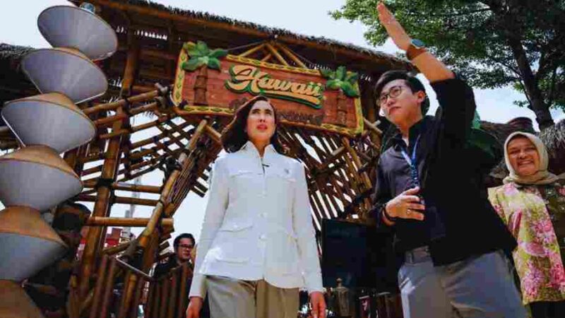 Menteri Pariwisata Widiyanti Putri Wardhan tinjau destinasi 