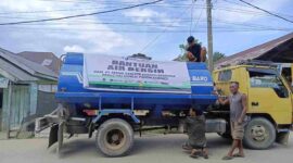 PT Tren Gen Horizon Salurkan Bantuan Air Bersih di Aceh Tamiang