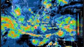 Visualisasi citra satelit prakiraan cuaca ibu kota provinsi se-Indonesia (Foto: BMKG)