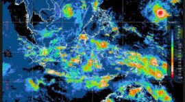 Visualisasi citra satelit prakiraan cuaca (1/12/2025). (Foto: BMKG)