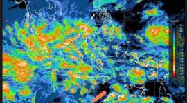 Visualisasi citra satelit prakiraan cuaca ibu kota provinsi se-Indonesia (Foto: BMKG)