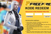 Update Kode Redeem Free Fire 31 Januari 2026: Banjir Hadiah Eksklusif Jujutsu Kaisen