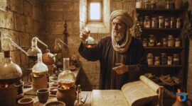 Ilustrasi. Jabir bin Hayyan: Sang Bapak Kimia yang Mengubah Dunia dari Laboratorium Kuno (Foto: gemini)