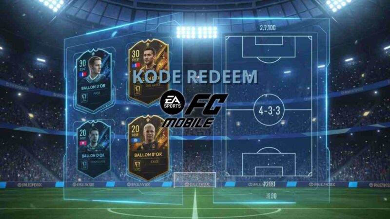 Banjir Gems dan Pemain Ikonik! Cek Kode Redeem FC Mobile 6 Januari 2026 (Foto: britainaja)