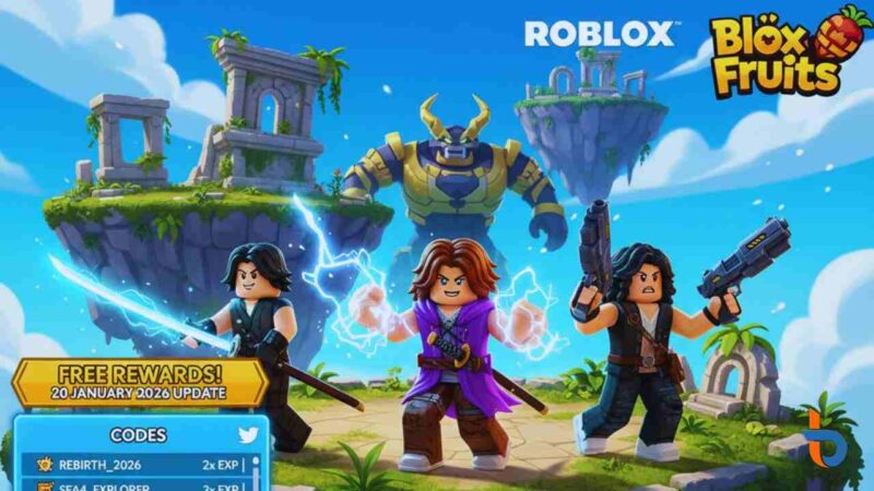 Update Kode Redeem Blox Fruits 20 Januari 2026: Klaim Exp Boost dan Reset Stat Gratis (Foto: AI/britainaja.com)