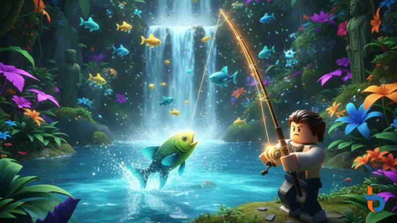 Spot Memancing Rahasia Fish It Roblox 2026: Lokasi Terbaik Gunakan Luck Boost Anda! (Foto: gemini/britainaja.cm)