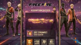 Kode Redeem Free Fire 21 Januari 2026 Terbaru, Kejutan SG2 Terompet Gratis! (Foto: AI/britainaja.com)