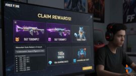 Kode Redeem FF 23 Januari 2026: Amankan Skin SG2 Terompet dan Bundle Eksklusif! (Foto: AI/britainaja.com)