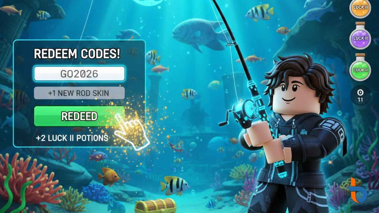 Kode Game Fish Buruan Amankan! Kode Redeem Fish It Roblox 22 Januari 2026: Rod Skin ...