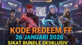 Update Kode Redeem Free Fire 26 Januari 2026: Sikat Bundle Eksklusif dan Skin Senjata Gratis!