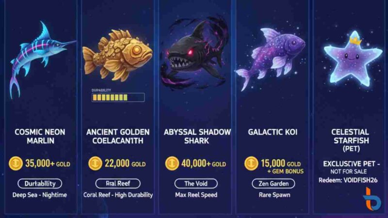 Buruan Incar! 5 Ikan Legendaris Fish It! Roblox dengan Harga Jual Selangit