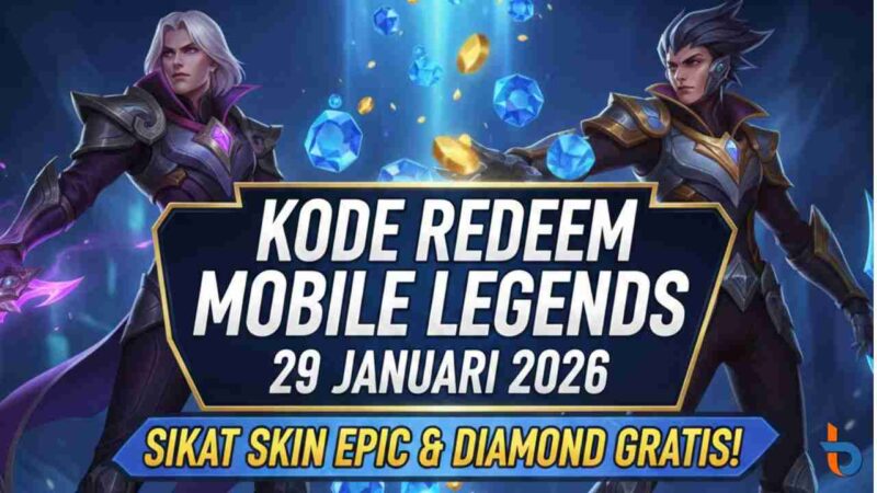 Kode Redeem Mobile Legends 29 Januari 2026: Sikat Skin Epic dan Diamond Gratis!