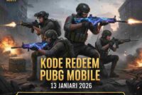 Kode Redeem PUBG Mobile 13 Januari 2026: Amankan Skin Senjata dan Kostum Eksklusif Gratis (Foto: britainaja.com)