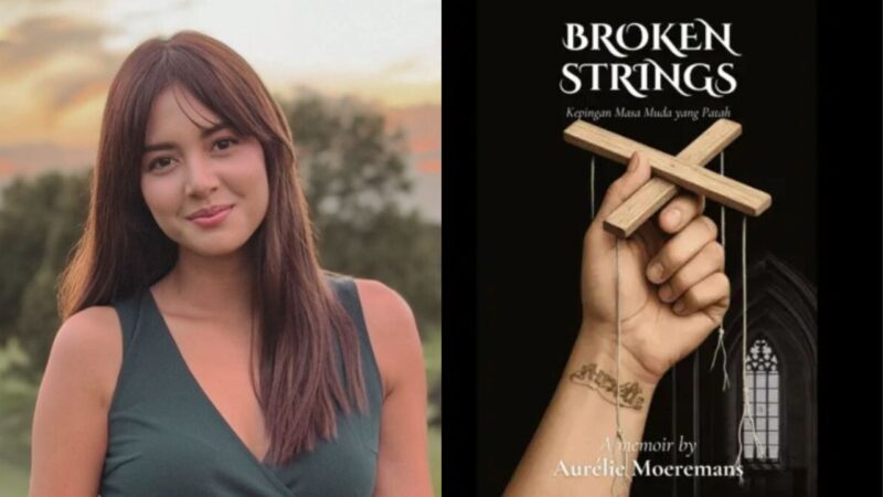 Link Baca Buku Gratis Broken Strings Karya Aurélie Moeremans, Memoar Jujur Melawan Child Grooming (Foto: Instagram/@aurelie)