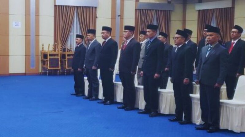 Wakil Walikota Sungai Penuh Lantik Pejabat Eselon II dan III