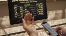 Daftar Harga Emas Perhiasan Hari Ini 18 Januari 2026