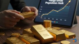 Harga Emas Pegadaian Naik Hari Ini: Cek Rincian Galeri24 dan UBS (Foto: AI/britainaja.com)