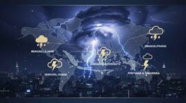 Waspada Hujan Petir Akhir Pekan, Simak Prediksi Cuaca BMKG Berikut Ini (Foto: gemini)