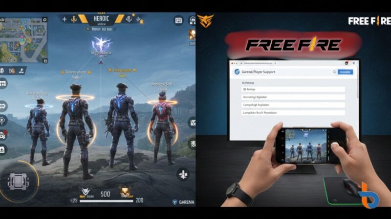 Strategi Push Rank Heroic Musim Terbaru dan Panduan Pemulihan Akun Free Fire yang Terkena Banned (Foto: britainaja.com)