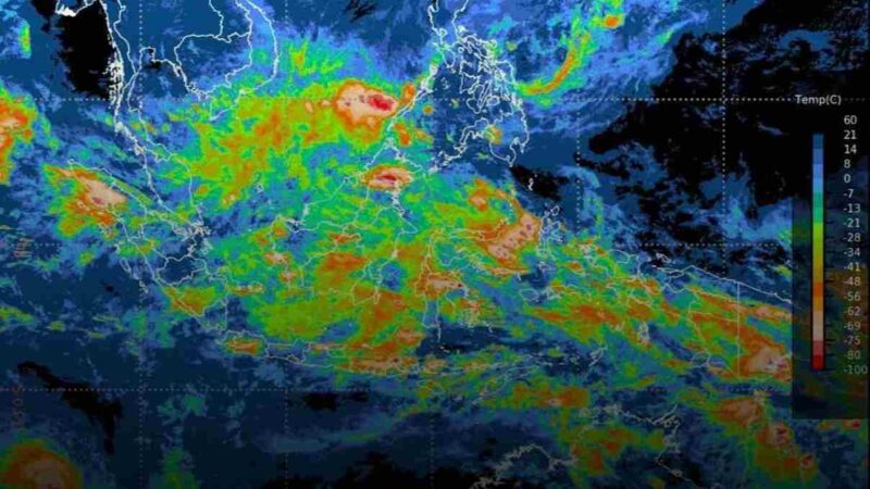 BMKG Prediksi Hujan Guyur Mayoritas Ibu Kota Provinsi Hari Ini, Waspada Kilat di Beberapa Wilayah (Foto: Bmkg/Rri)