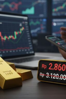 Harga Emas Antam Anjlok Rp260.000 Hari Ini, Saatnya Borong atau Tunggu?